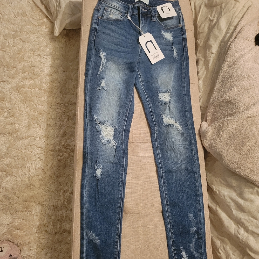 Nature denim skinny